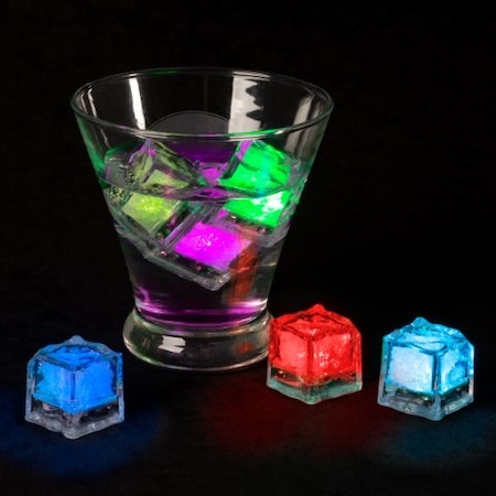 Hastings Home Color Change LED Cube Water Lights 127386RNV